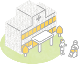 医療機関のイラスト